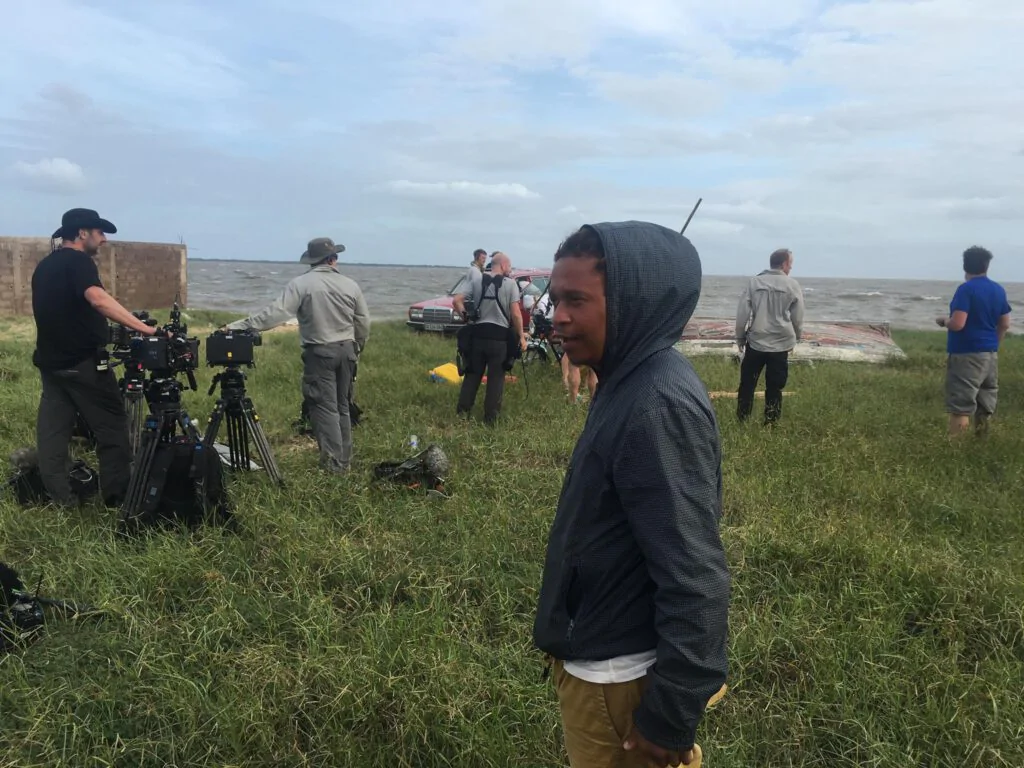 Film Crew while filming the grand tour in Mozambique with Niigma Films MZ